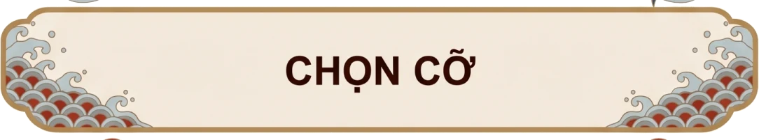 Chọn cỡ